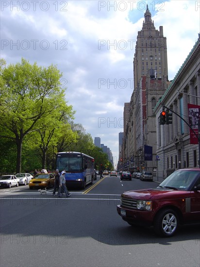 New-York (USA), Manhattan, 8th Avenue, Central Park West