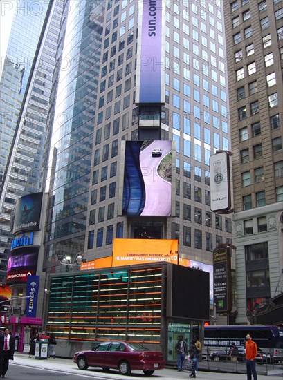 New-York (USA), Manhattan, Times Square
