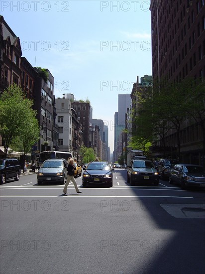 New-York (USA), Manhattan, Madison Avenue