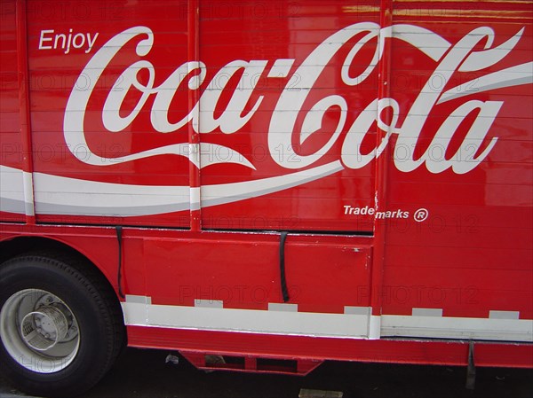 New-York (USA), Manhattan, camion Coca Cola