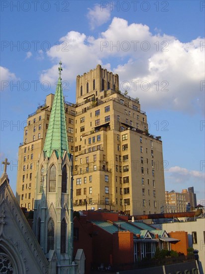 View of the district of Chelsea in New York