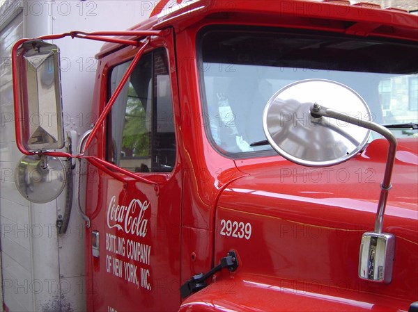 Un camion Coca Cola à New-York
