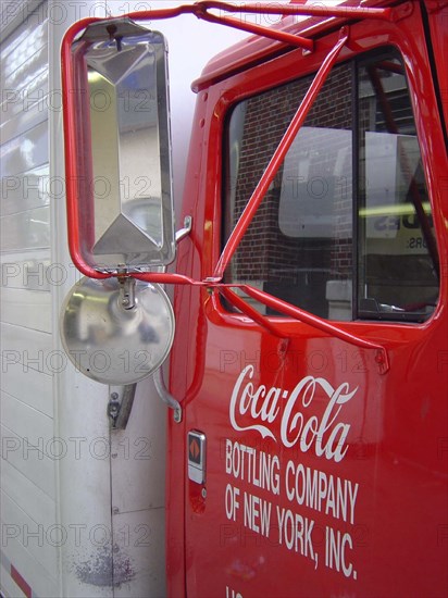 Un camion Coca Cola à New-York