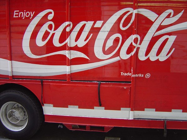 Un camion Coca Cola à New-York