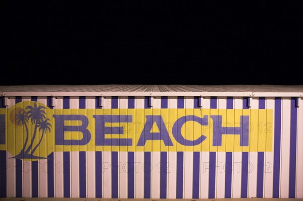 Provence335 Plage la nuit, côte varoise