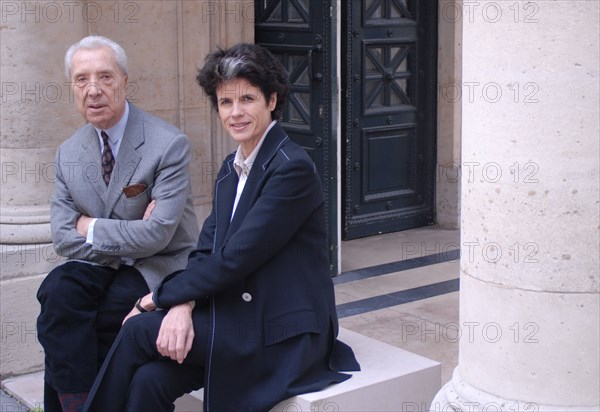 Marc Fumaroli et Valérie-Anne Giscard d'Estaing