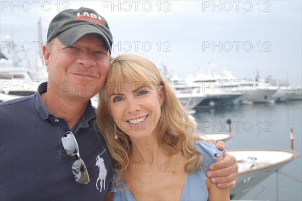 Anthony Hickox et Julia Verdin - Festival de Cannes, mai 2008