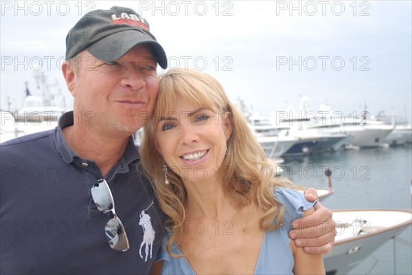 Anthony Hickox et Julia Verdin - Festival de Cannes, mai 2008