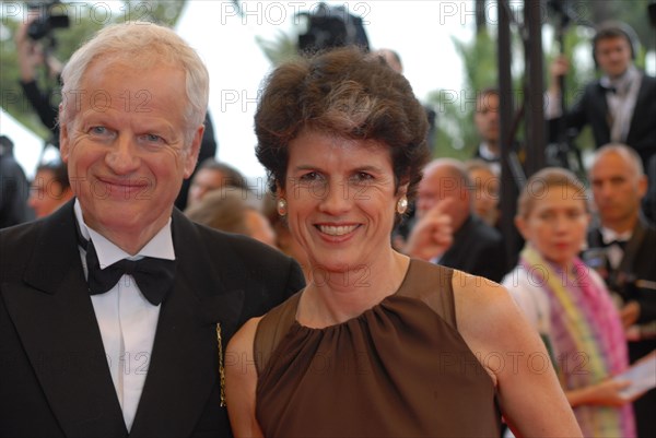 Bernard Fixot et Valérie-Anne Giscard d'Estaing - Festival de Cannes, mai 2008