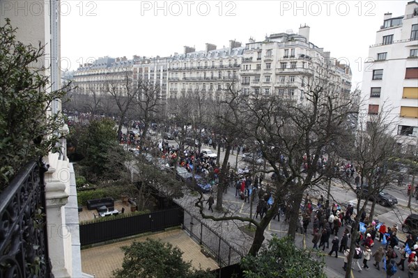 Manifestation contre le mariage pour tous