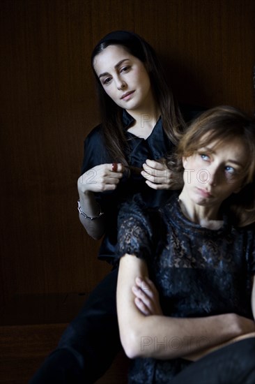 Amira Casar and Sylvie Testud, 2009