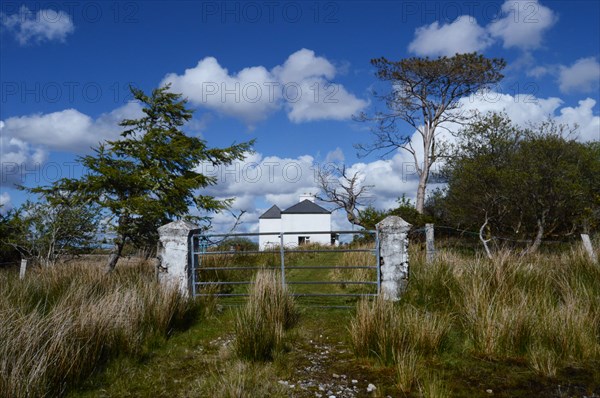 Maison dans le parc national de Ballycroy en Irlande