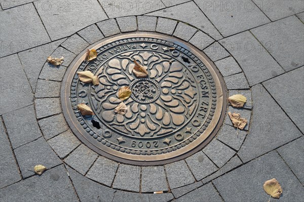 Plaque d'égout, Budapest