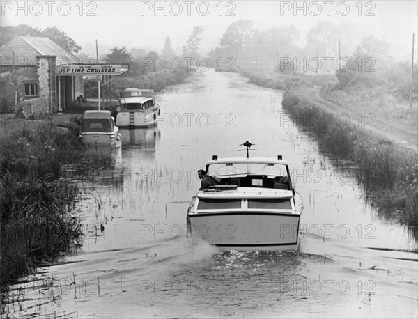 Canal à Robertstown, Irlande