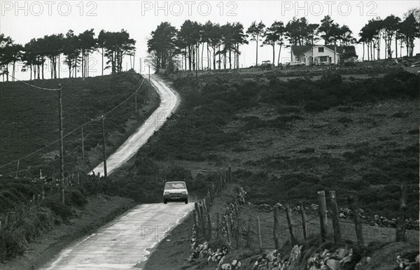 Route vallonnée du comté de Wicklow, en Irlande.
1985