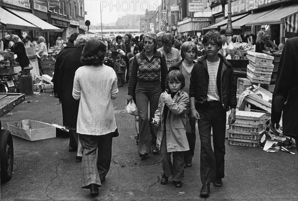 Marché à Dublin, Irlande