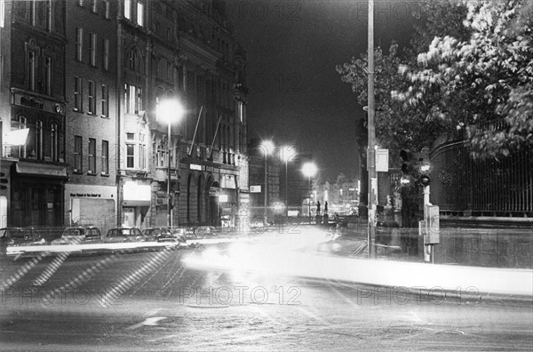 Grafton Street at night, Dublin
