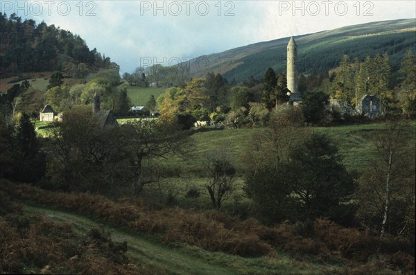 Tour ronde de Glendalough, Irlande