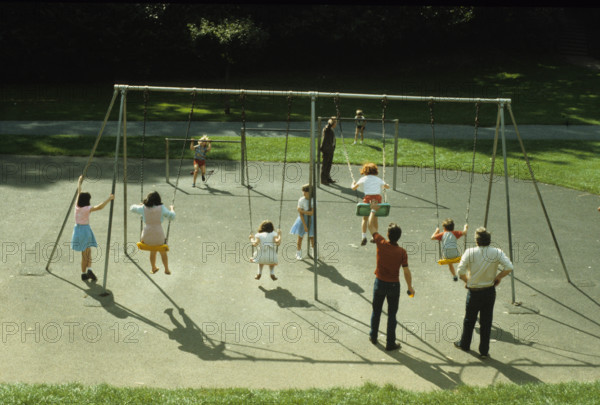 Aire de jeux de Phoenix Park à Dublin, Irlande.
1985