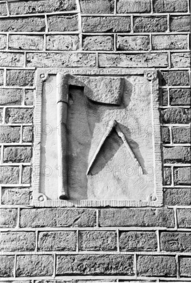 Enkhuizen, Netherlands, trade plaque