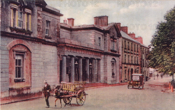 Le Castlebar Courthouse, à Castlebar, dans le comté de Mayo, en Irlande.
Années 1930