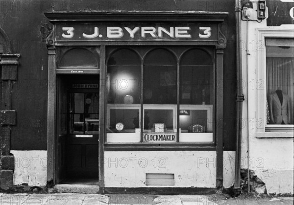 Clockmaker’s shop, Dublin