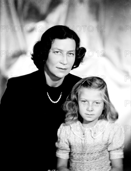 Princesse Eugénie de Grèce et sa fille Tatiana