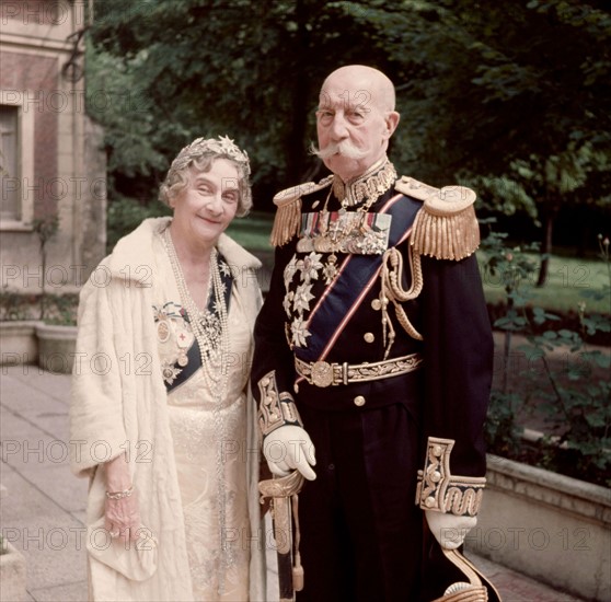 Prince George of Greece and Princess Marie Bonapart