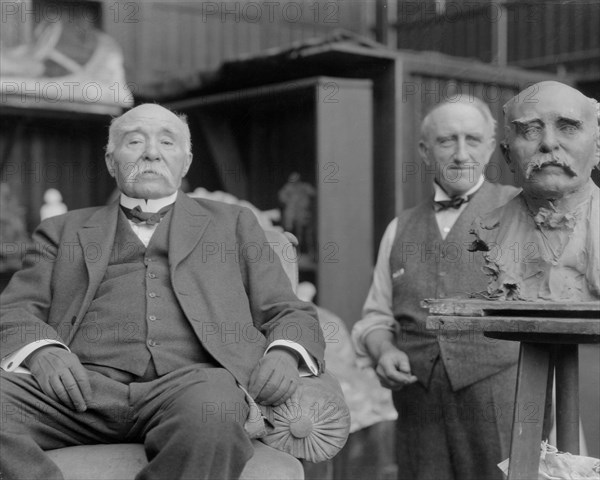 Paul Troubetskoy and Georges Clemenceau