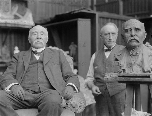 Paul Troubetskoy and Georges Clemenceau