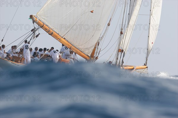 Moonbeam IV lors des Voiles de St Tropez 2004