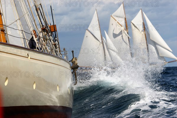 Sunshine dans la houle lors des Voiles de St Tropez 2005