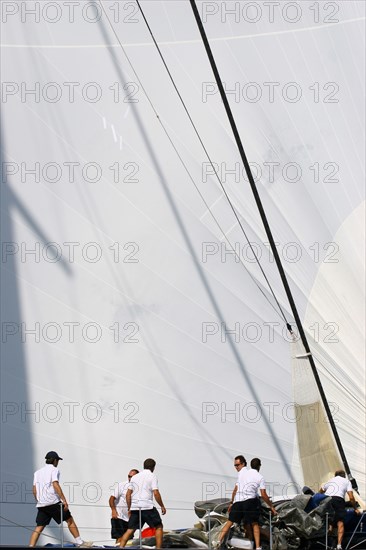 Equipage lors de la Giraglia Rolex Cup 2005