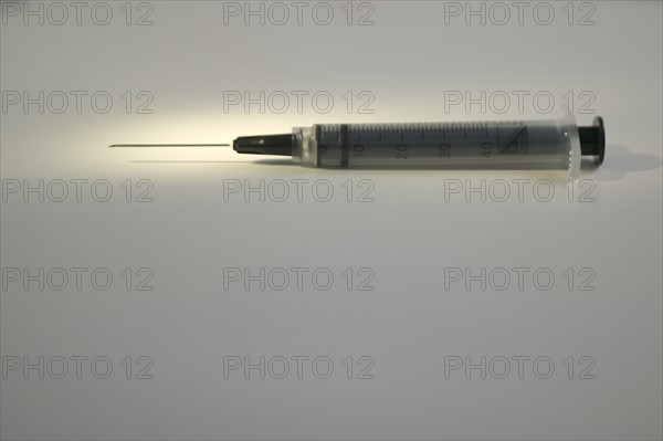 A medical hypodermic needle.
