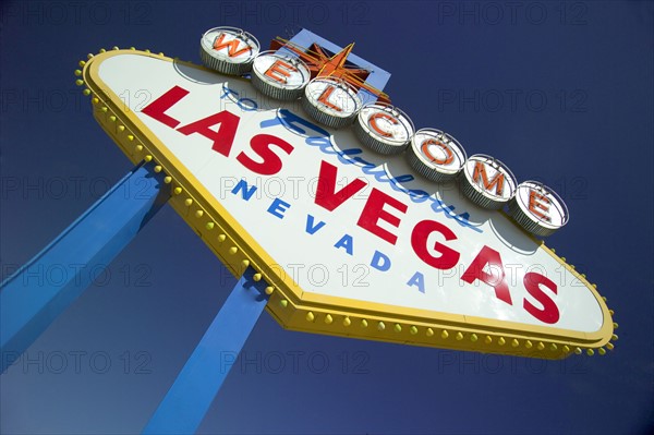 Las Vegas, Nevada welcome sign.