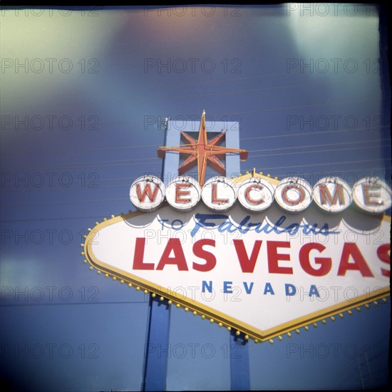 Las Vegas, Nevada welcome sign.