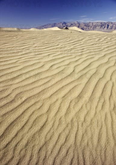 Desert sand at Death Valley, California.