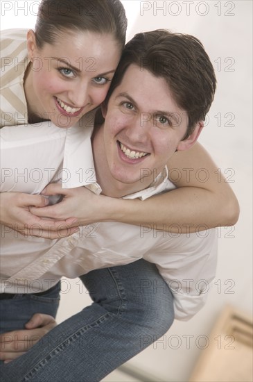 Portrait of a young couple.