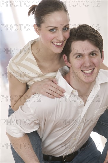 Portrait of a young couple.