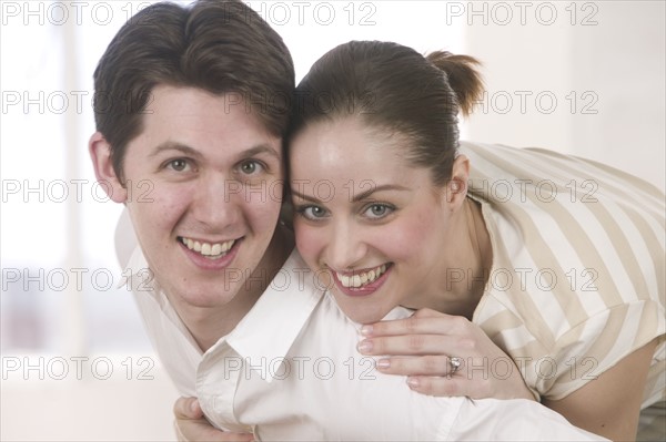 Portrait of a young couple.