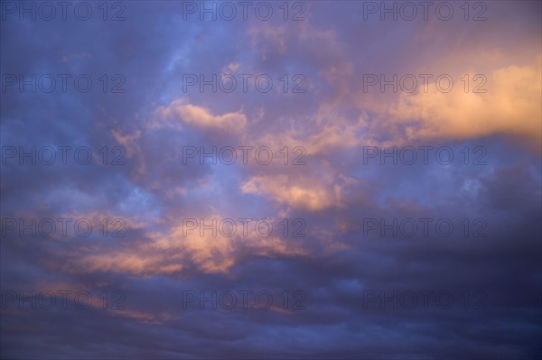 Colorful clouds.