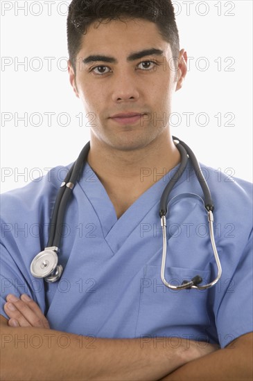 Portrait of male doctor.