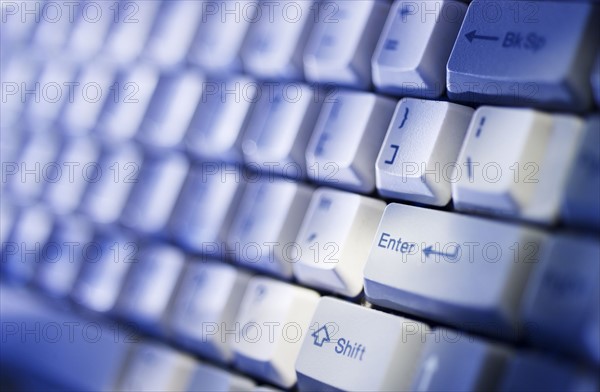 Computer keyboard.