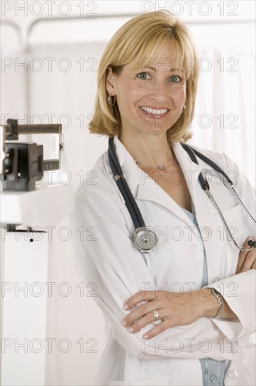 Portrait of female doctor.