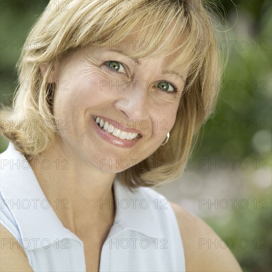 Portrait of a young woman.