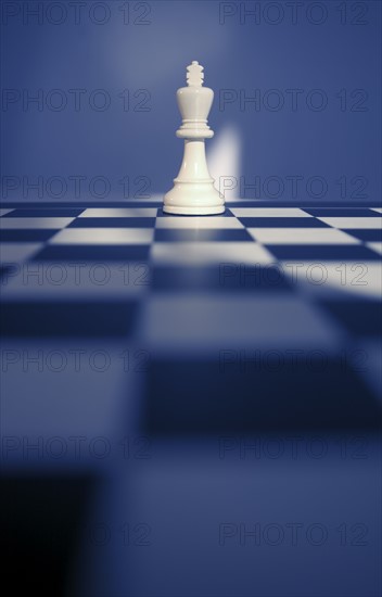 Chess board still life.