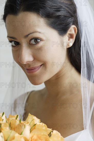 Portrait of a bride.