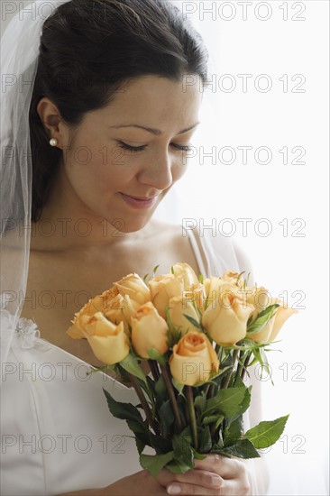 Portrait of a bride.