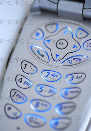 Cellphone keypad.