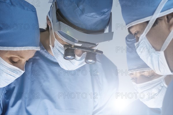 Medical team in surgery.